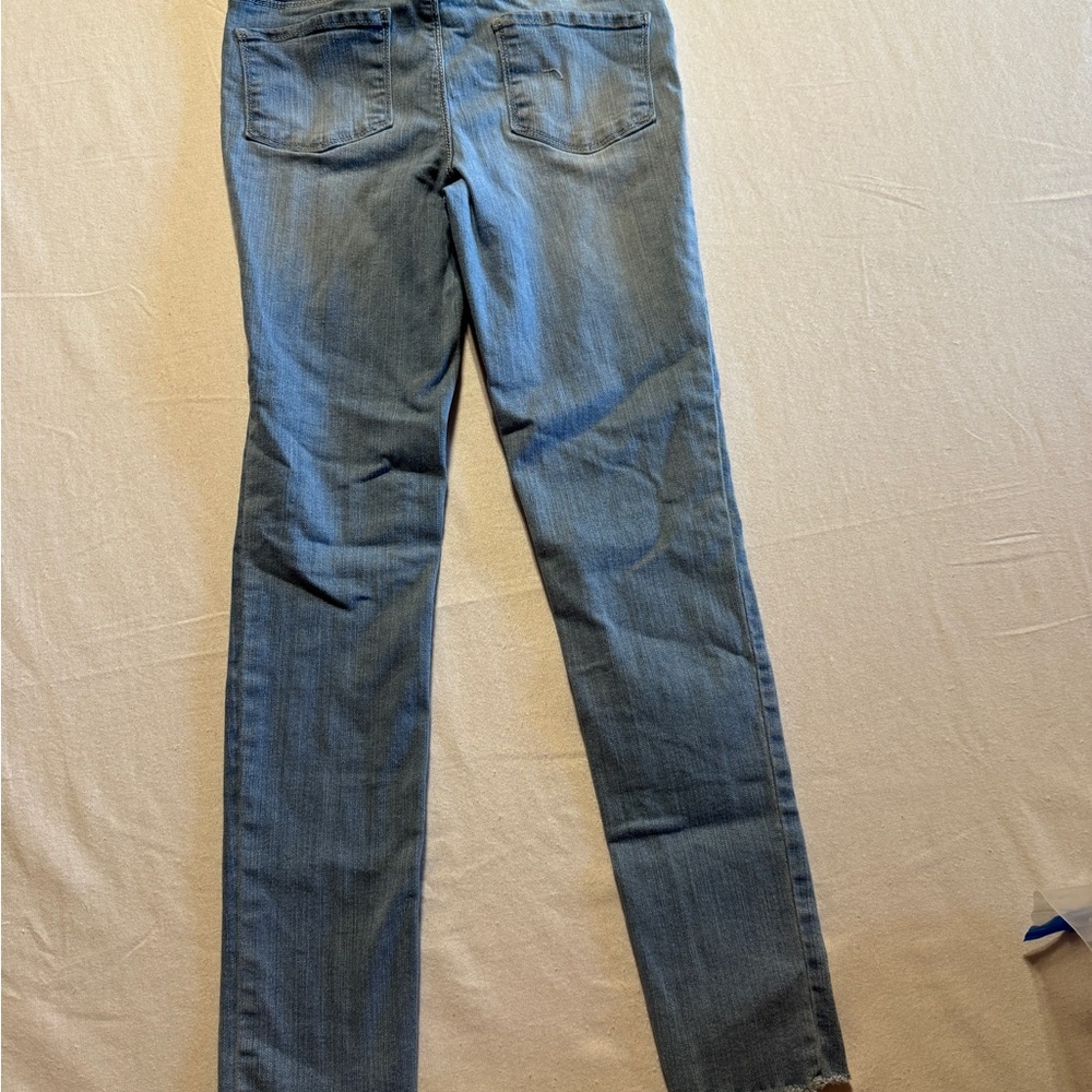 Member Mark Skinny Girls Size‎ XL 14/16 Classic Blue Jeans - Picture 7 of 9